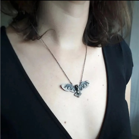 Owl Pendant Necklace - Picture 4 of 6